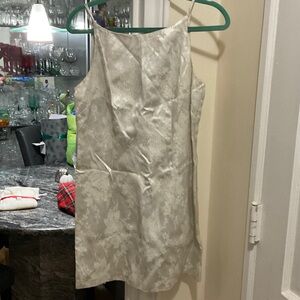 All that Jazz Cream Floral Mini Dress